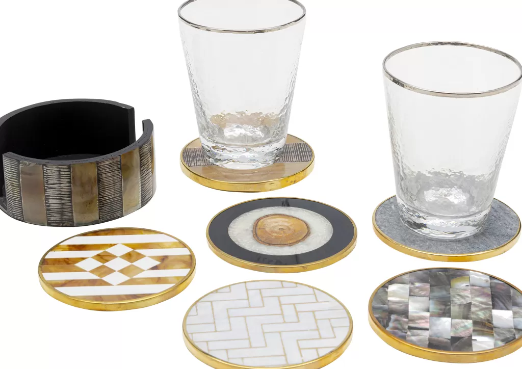 Keittiö Ja Astiat>KARE Design Nature Lasinaluset (6/Setti)
