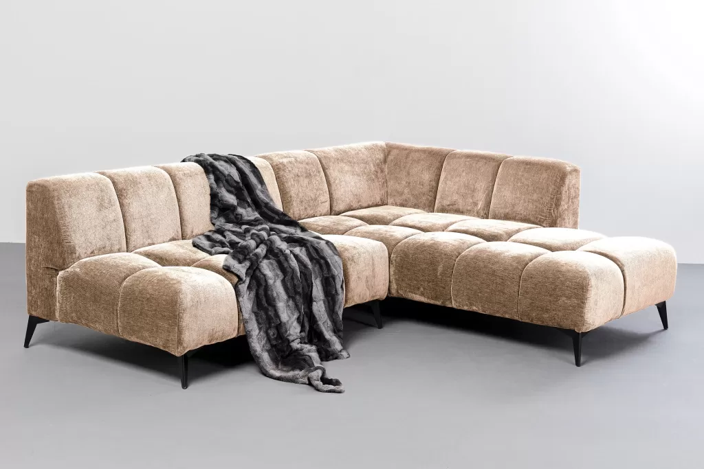 Olohuone | Kulmasohvat>KARE Design Nia Kulmasohva Oikea, Kermanvärinen 250cm
