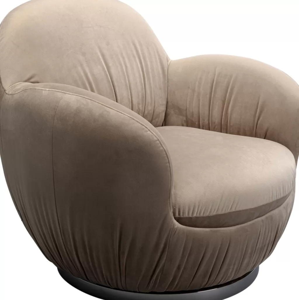 Nojatuolit>KARE Design Nube Kääntyvä Nojatuoli Harmaa