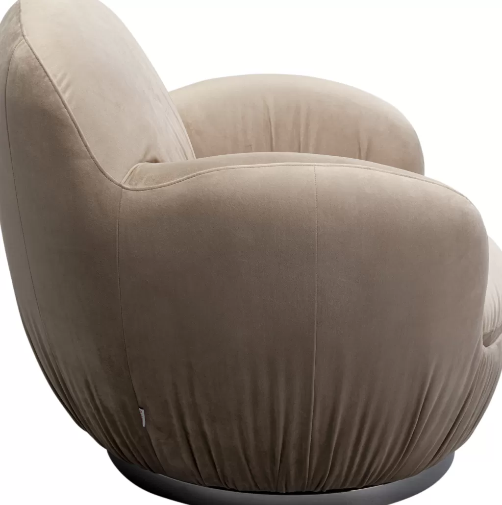Nojatuolit>KARE Design Nube Kääntyvä Nojatuoli Harmaa