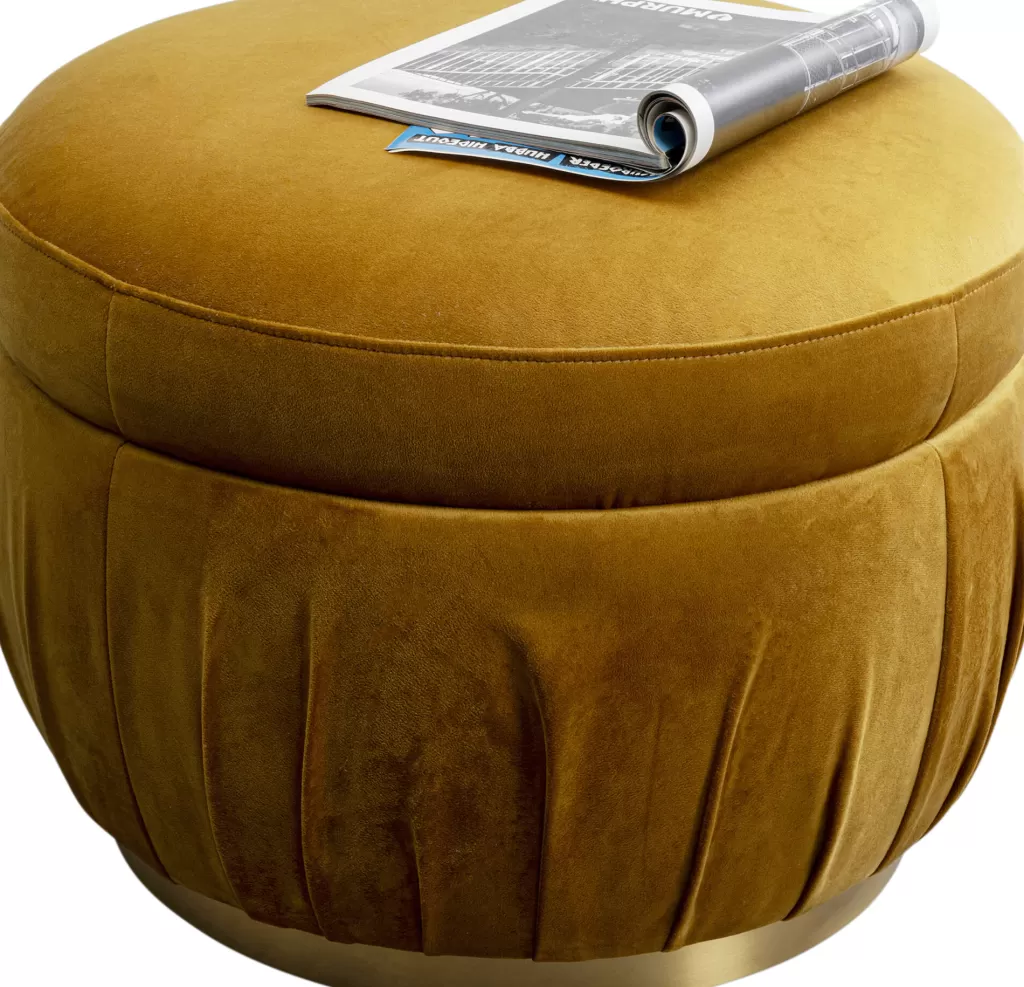 Rahit Ja Jakkarat>KARE Design Nube Rahi, Palli Keltainen Ø56cm