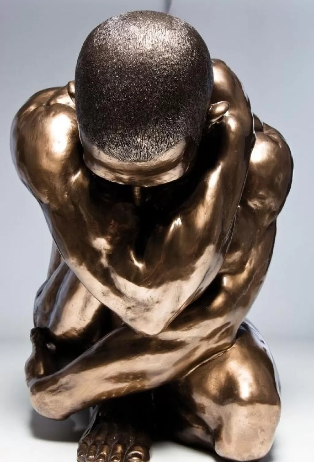 Koriste-Esineet>KARE Design Nude Man Hug Koriste-esine, Patsas, Pronssi 54cm