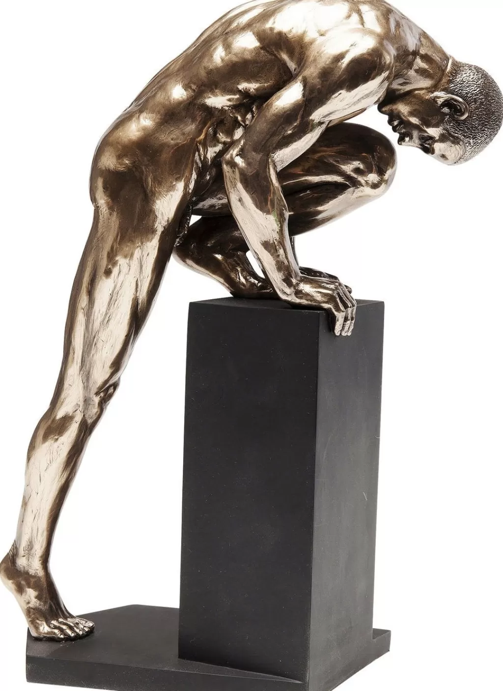 Koriste-Esineet>KARE Design Nude Man Stand Koriste-esine, Figuuri, Pronssi 35cm