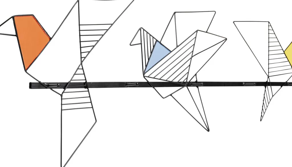 Seinänaulakot>KARE Design Origami Bird Seinänaulakko 114cm