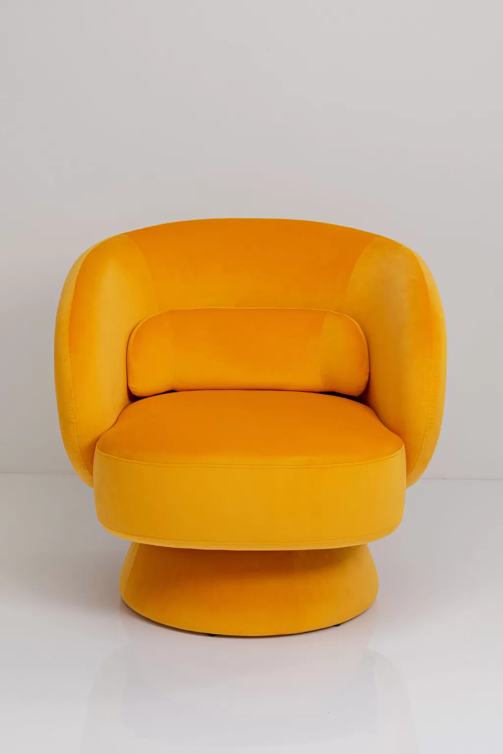 Nojatuolit>KARE Design Orion Yellow Pyörivä Nojatuoli, Keltainen