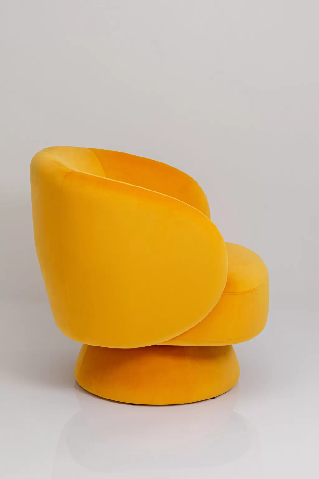 Nojatuolit>KARE Design Orion Yellow Pyörivä Nojatuoli, Keltainen