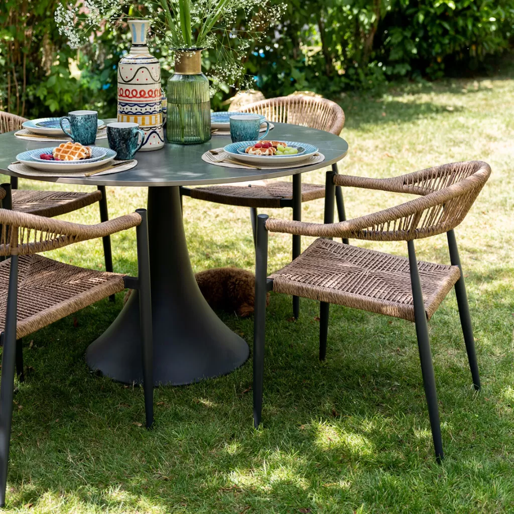 Tuolit>KARE Design Palma Tuoli Käsinojilla, Beige