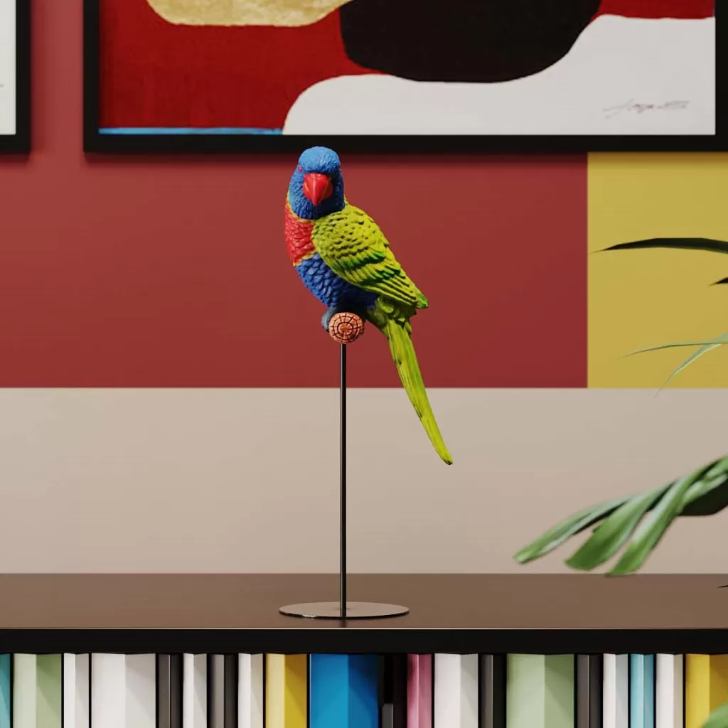 Koriste-Esineet>KARE Design Parrot Green Papukaija Koriste-esine 36cm
