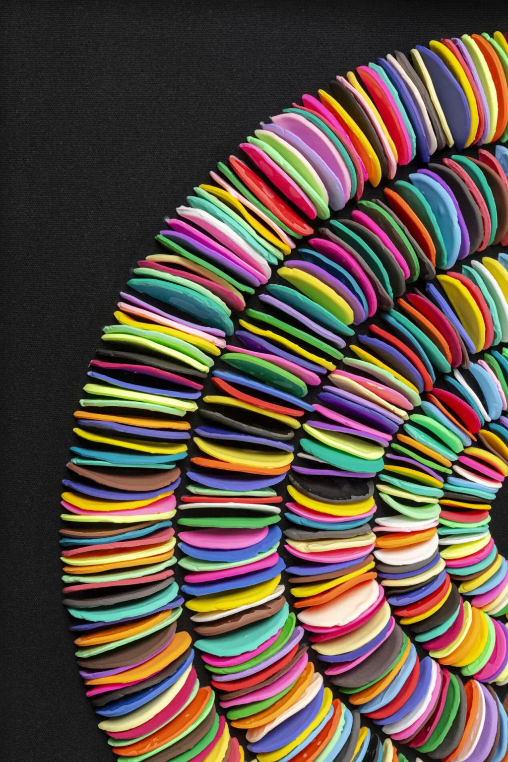 Seinäkoristeet>KARE Design Pasta Colore Circles Seinäkoriste, Taulu 80x80cm