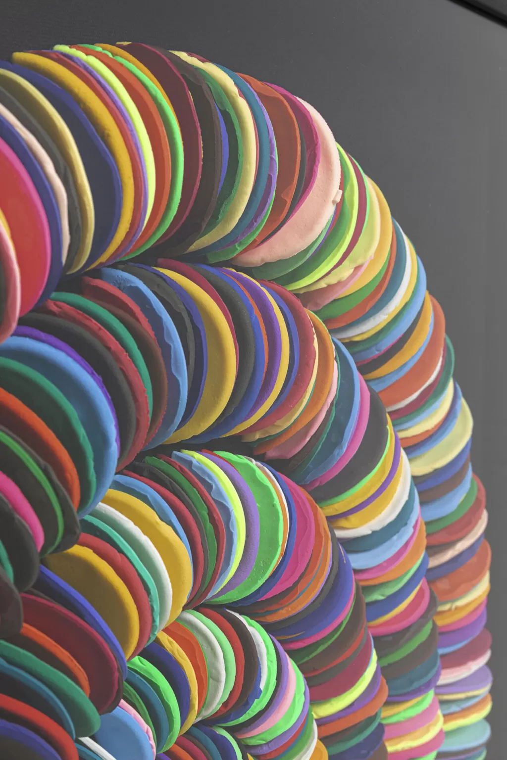 Seinäkoristeet>KARE Design Pasta Colore Circles Seinäkoriste, Taulu 80x80cm