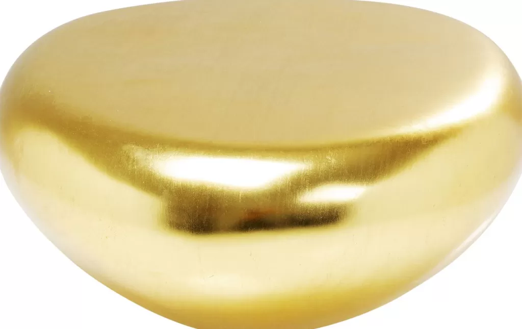 Sohvapöydät>KARE Design Pebble Sohvapöytä Kulta 122x96cm