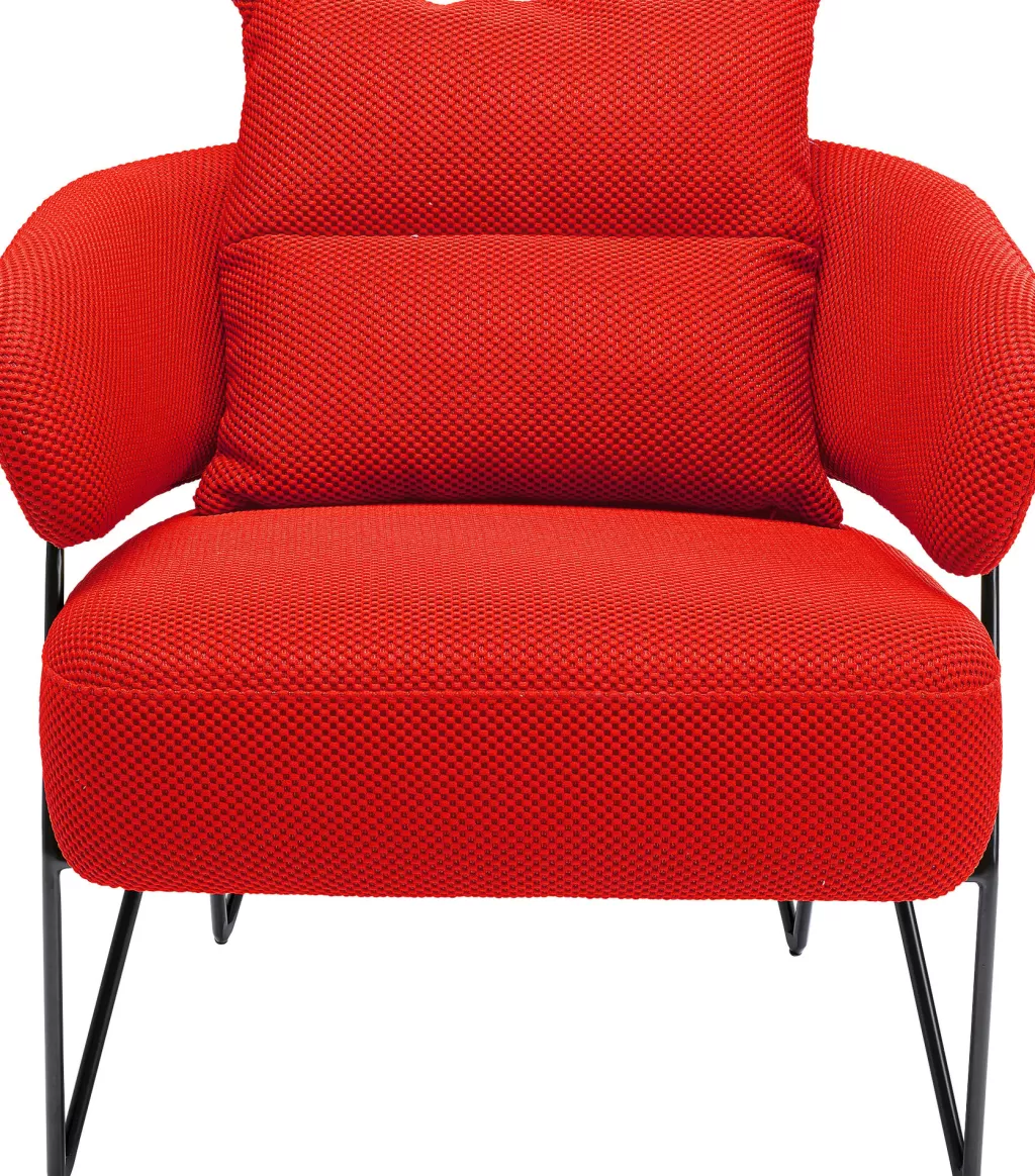 Nojatuolit>KARE Design Peppo Nojatuoli Punainen