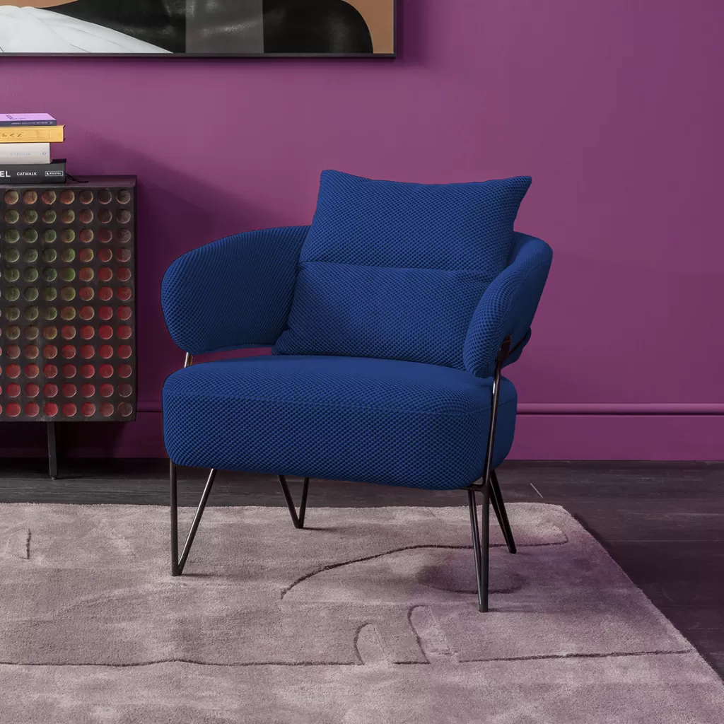 Nojatuolit>KARE Design Peppo Nojatuoli Sininen