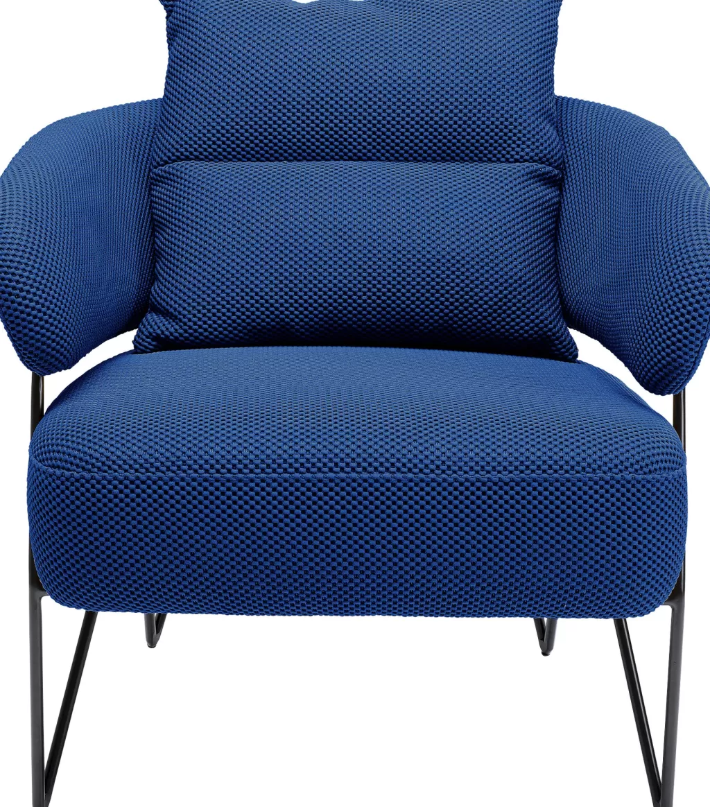 Nojatuolit>KARE Design Peppo Nojatuoli Sininen
