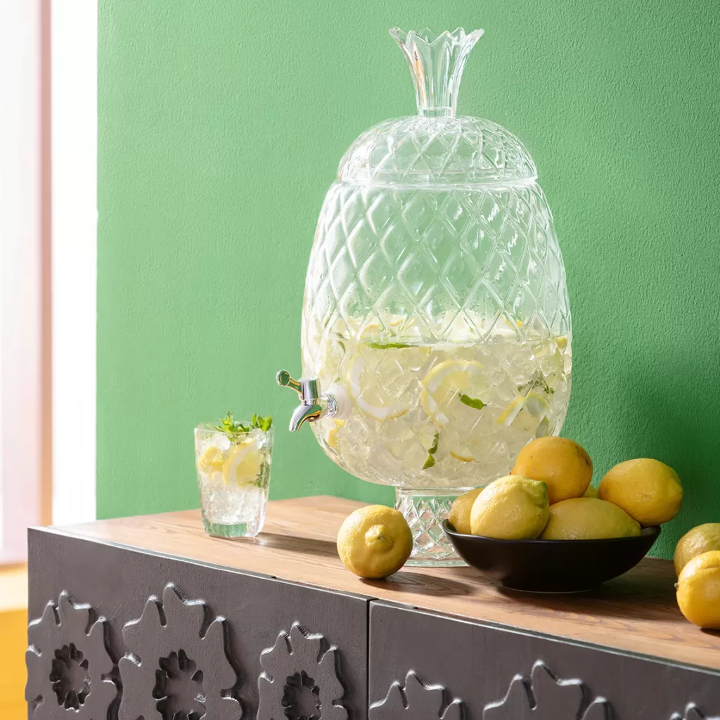 Kannut>KARE Design Pineapple Clear Ananas Hanallinen Juoma-astia (2/osaa)