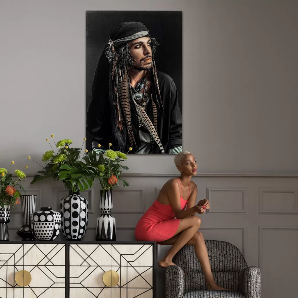 Taulut | Olohuone>KARE Design Pirate Lasitaulu 80x120cm