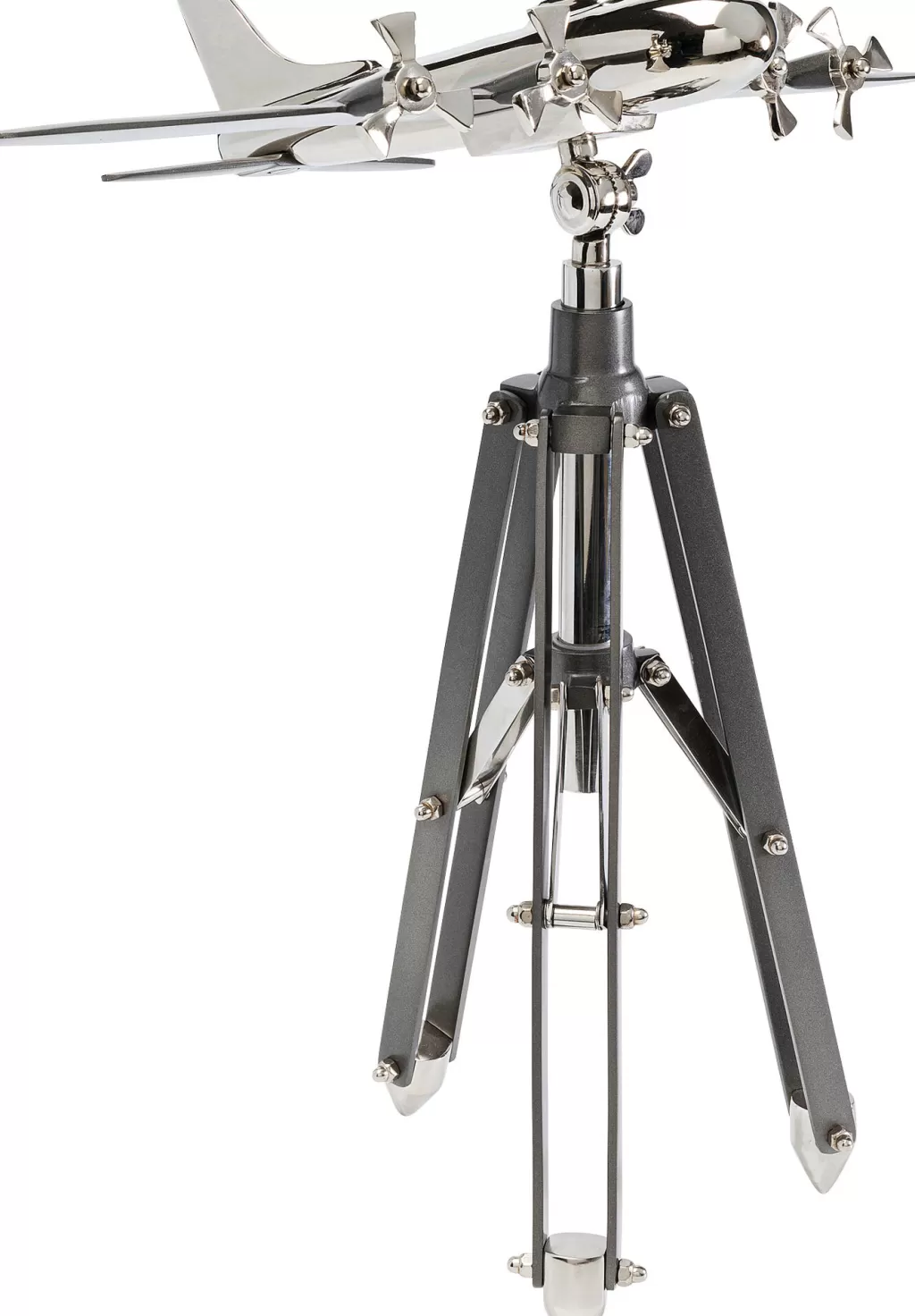 Koriste-Esineet>KARE Design Plane Tripod Lentokone Koriste-esine, Jalallinen 54cm