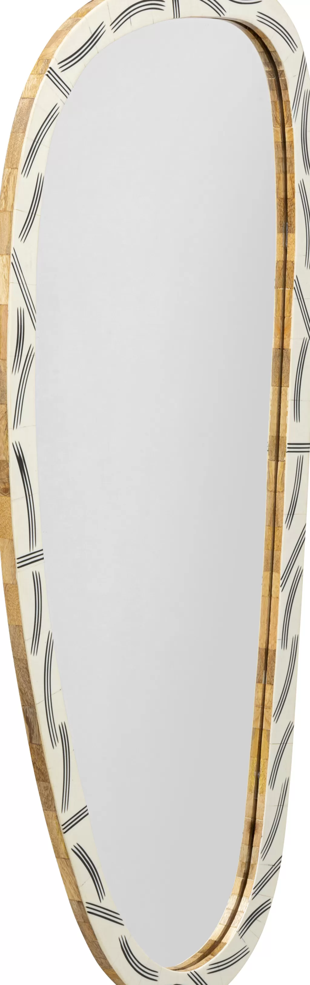 Peilit>KARE Design Planos Seinäpeili, Valkoinen 43x93cm