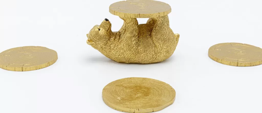 Keittiö Ja Astiat>KARE Design Playing Bear Lasinaluset (4/Setti)
