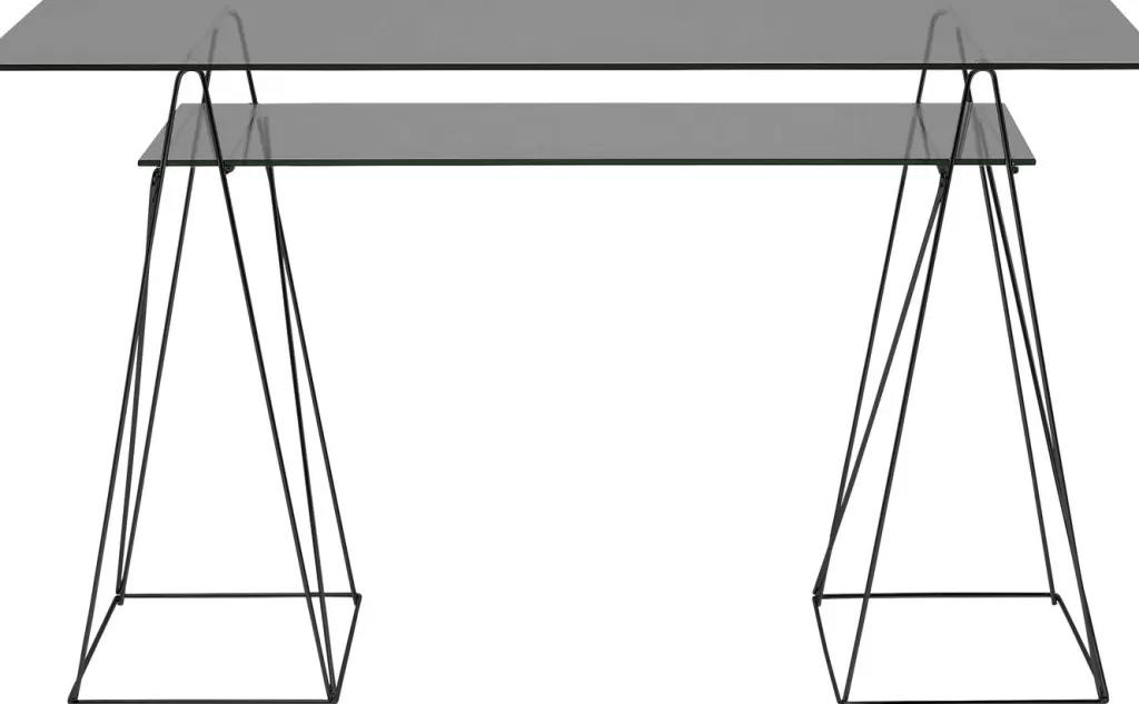 Pöydät>KARE Design Polar 8mm Lasilevyt Karaistu Lasi Savu 130x66