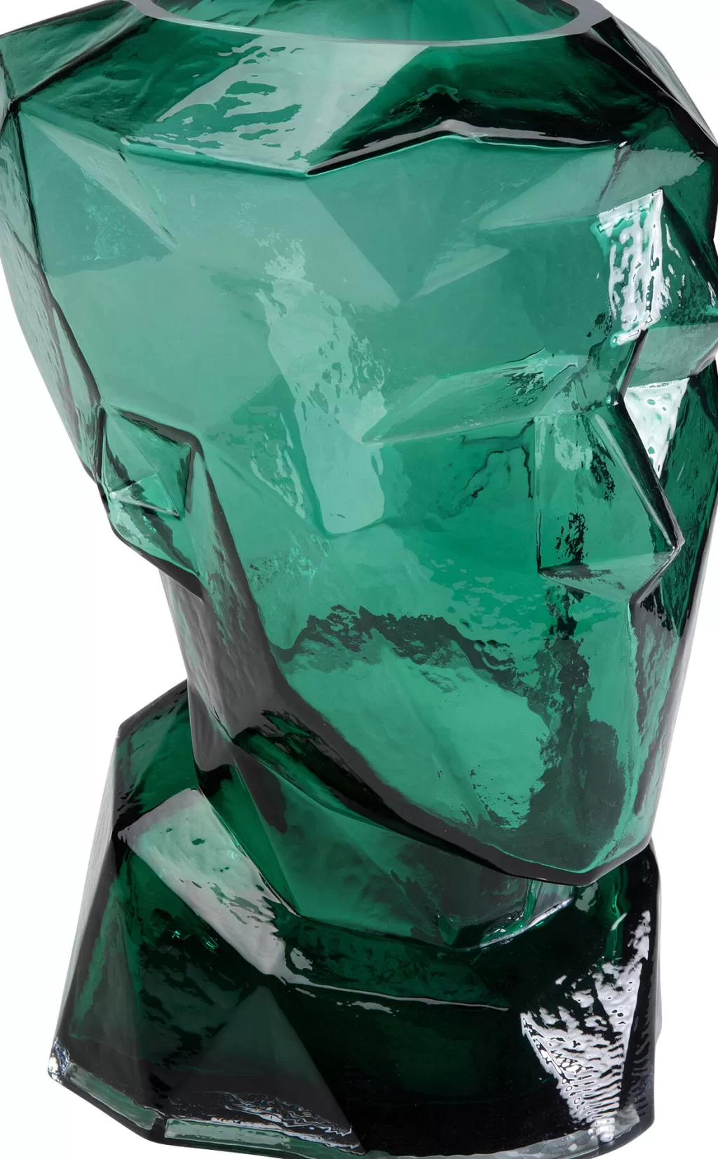 Maljakot | Olohuone>KARE Design Prisma Face Maljakko Vihreä 30cm