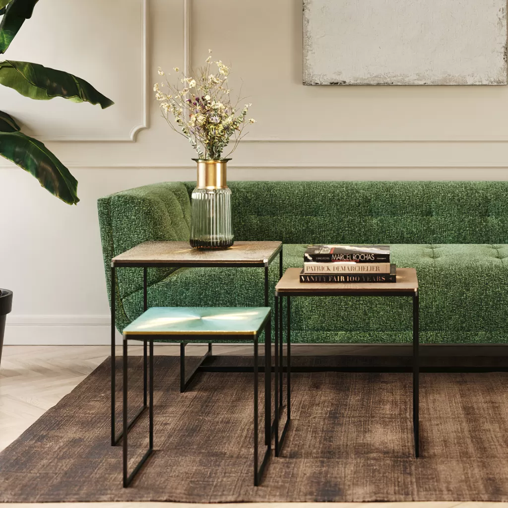 Sohvapöydät>KARE Design Ray Square Sivupöytä (3/Setti)
