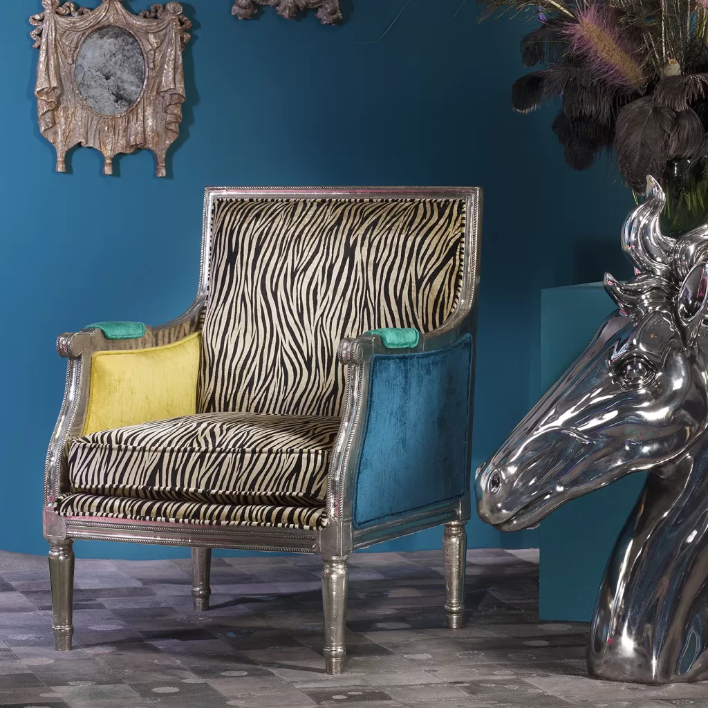 Nojatuolit>KARE Design Regency Zebra Nojatuoli