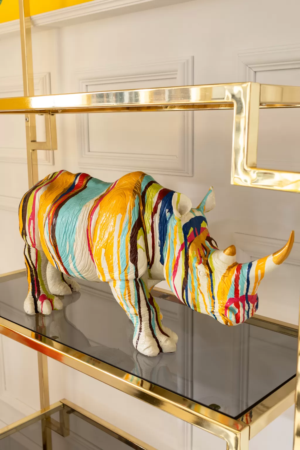Koriste-Esineet>KARE Design Rhino Colore Sarvikuono Koriste-esine 26cm