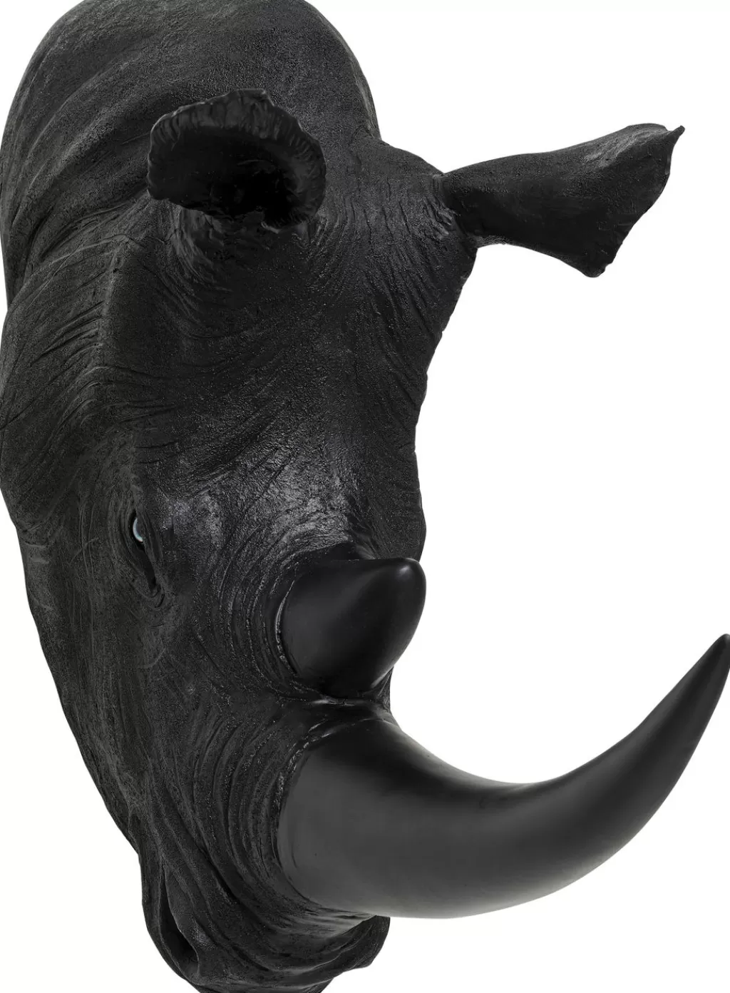 Seinäkoristeet>KARE Design Rhino Head Antique Seinäkoriste, Musta 22x43cm