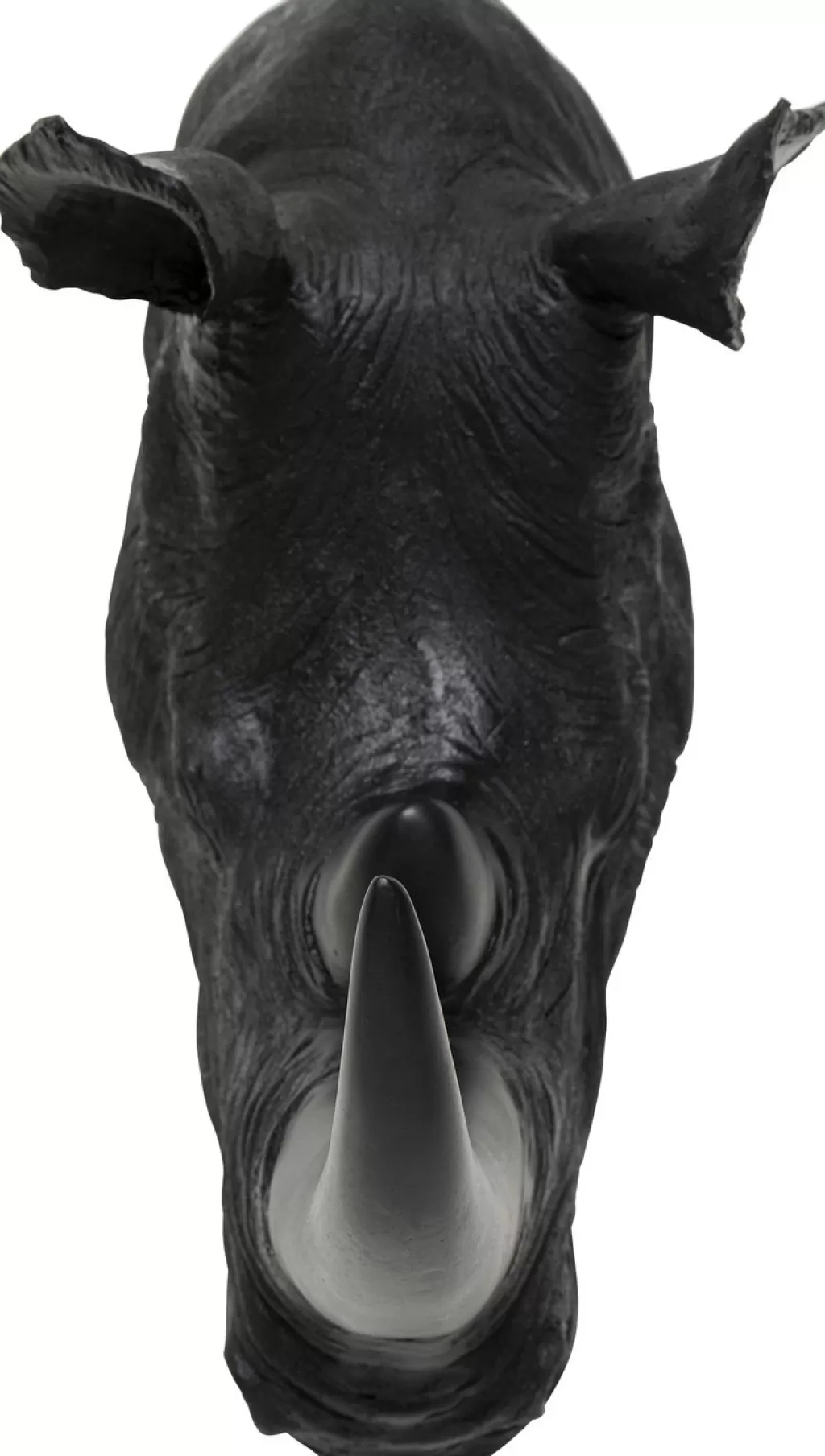 Seinäkoristeet>KARE Design Rhino Head Antique Seinäkoriste, Musta 22x43cm