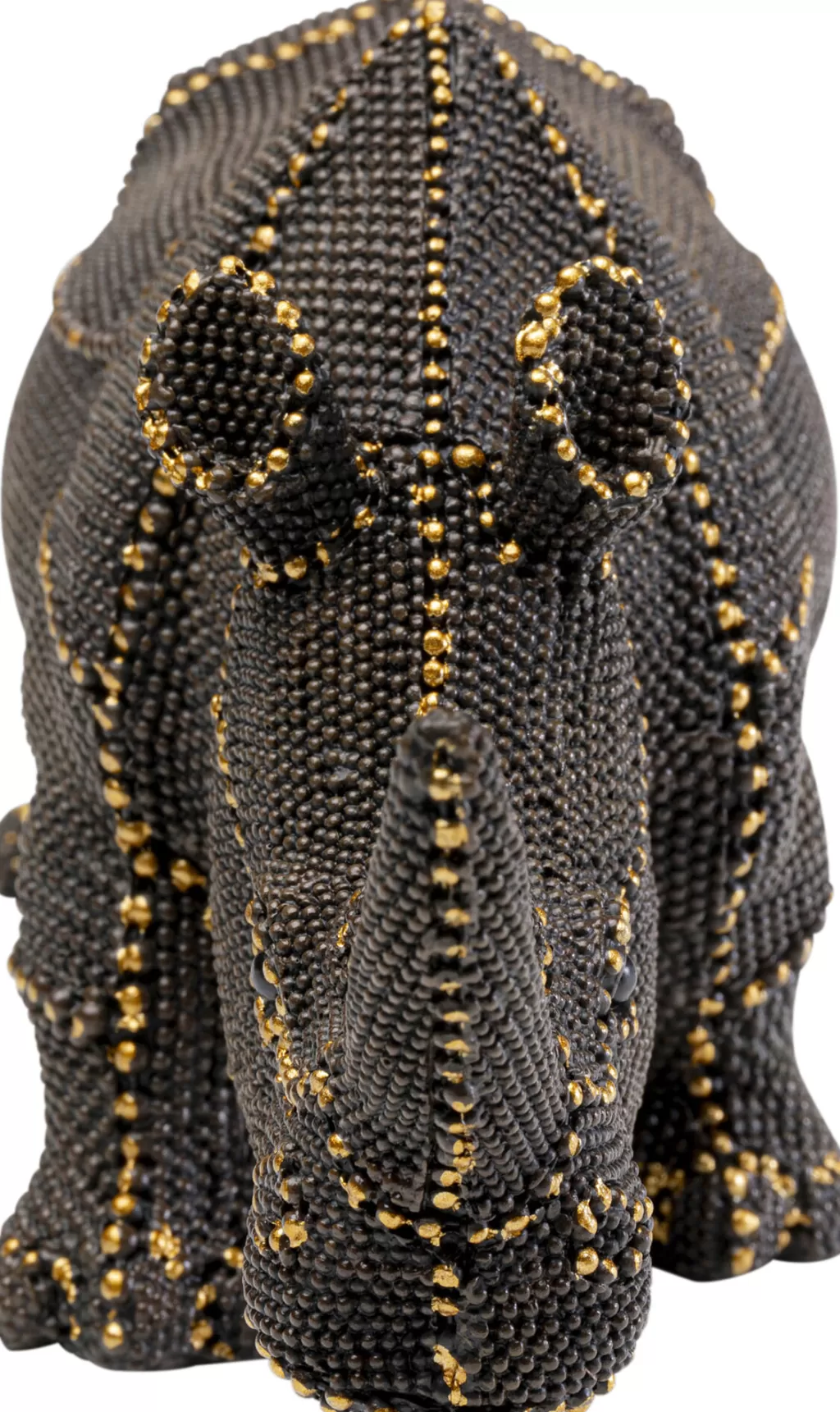 Koriste-Esineet>KARE Design Rhino Rivets Pearls Sarvikuono Koriste-esine 26cm