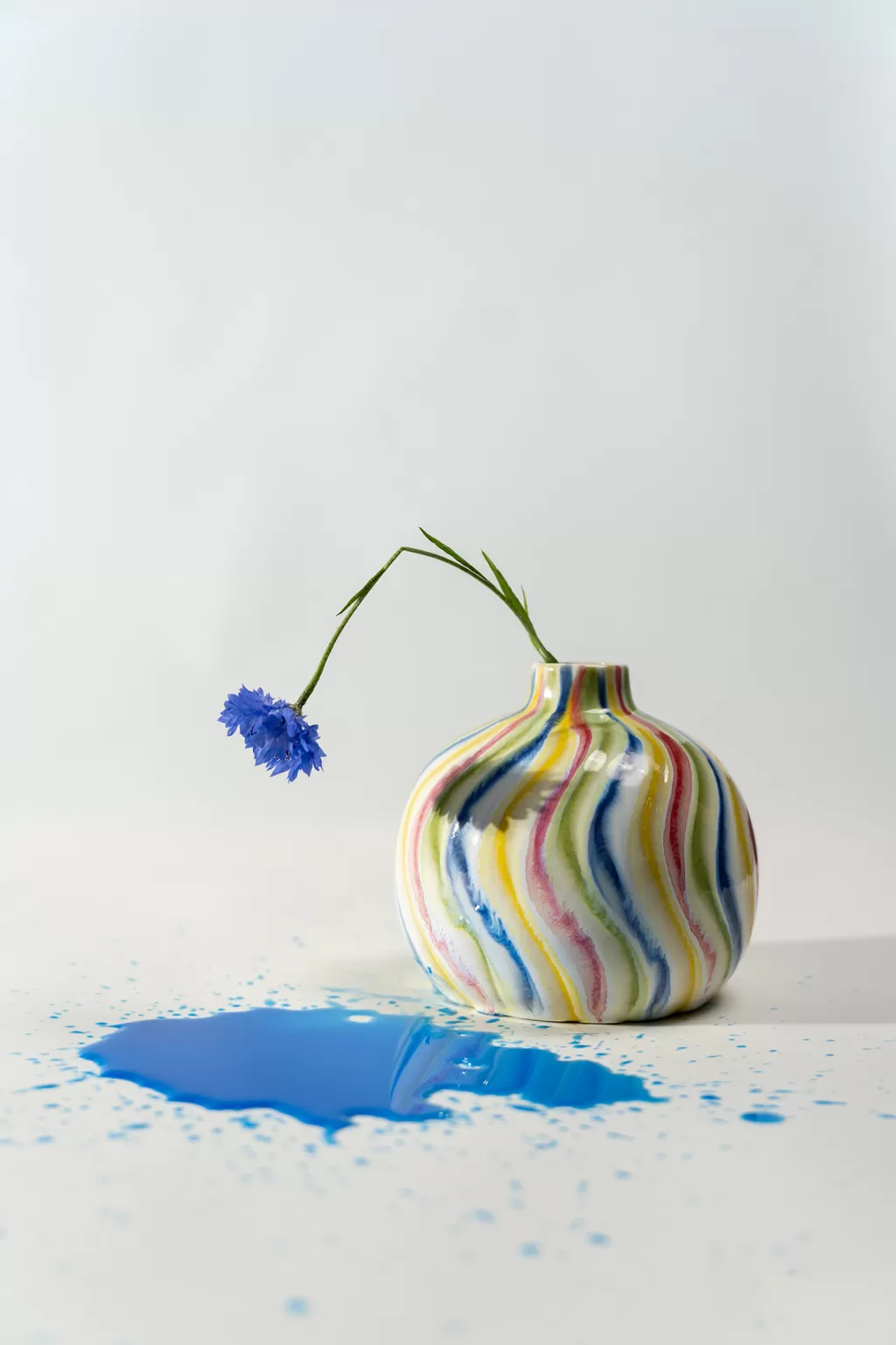 Maljakot | Olohuone>KARE Design Rivers Colore Maljakko 14 Cm