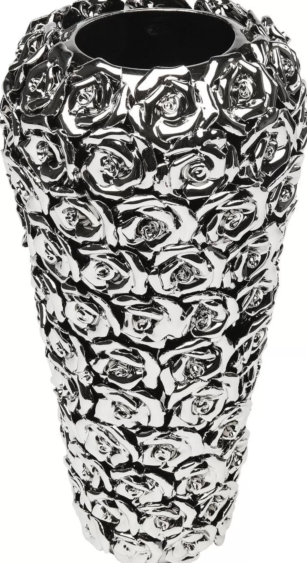 Maljakot | Olohuone>KARE Design Rose Multi Big Ruusu Maljakko, Kromi