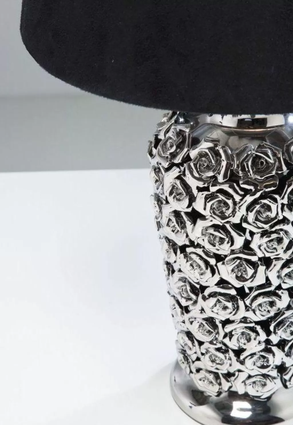 Pöytävalaisimet>KARE Design Rose Pöytävalaisin, Hopea 57cm