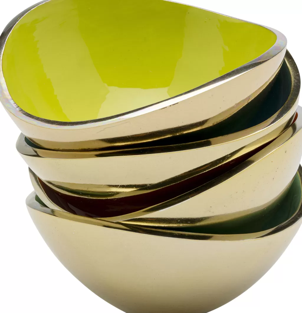 Astiat Snackseille>KARE Design Samba Colore Plain Koristekulhot 4-setti