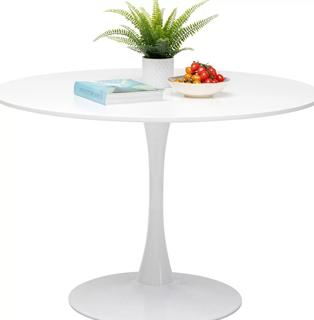 Pöydät>KARE Design Schickeria Pyöreä Pöytä - Valkoinen Ø110