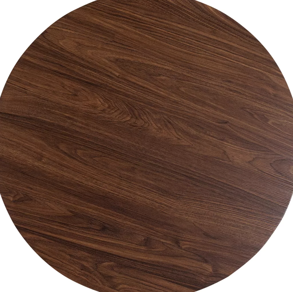 Pöydät>KARE Design Schickeria Pyöreä Pöytälevy, Pähkinäpinnoite Ø110cm
