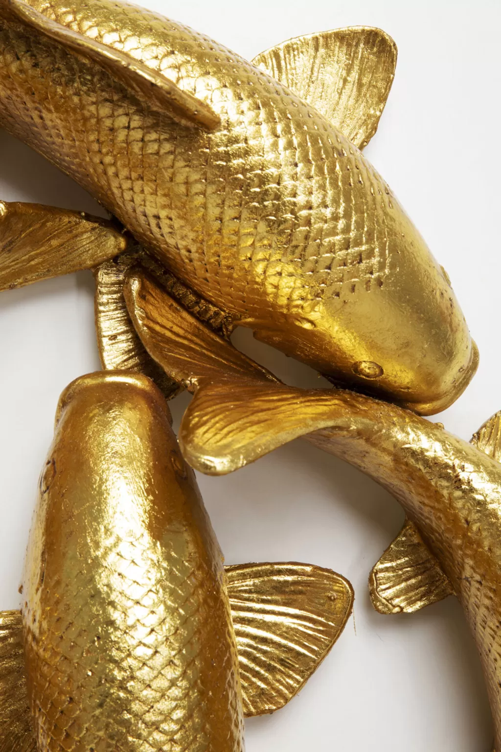 Seinäkoristeet>KARE Design School Of Koi Gold Seinäkoriste Kulta Ø102cm