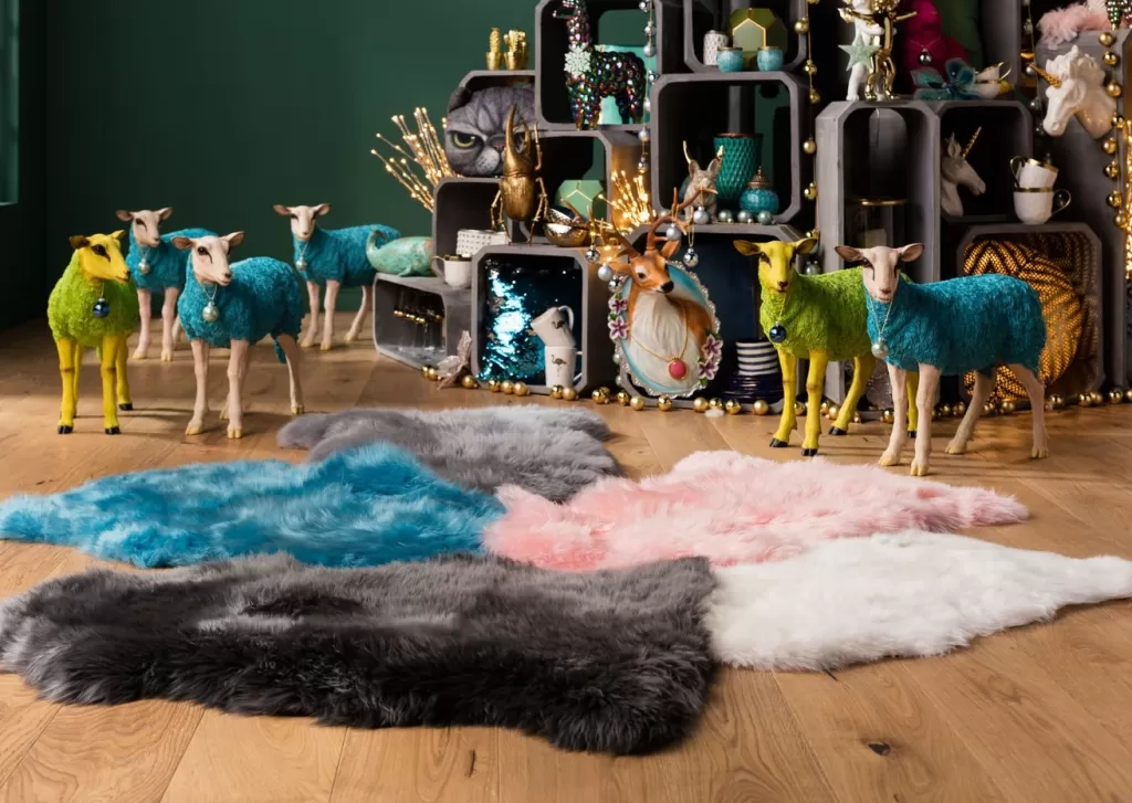 Jalalliset Koriste-Esineet>KARE Design Sheep Colore Green Lammas Koriste-esine