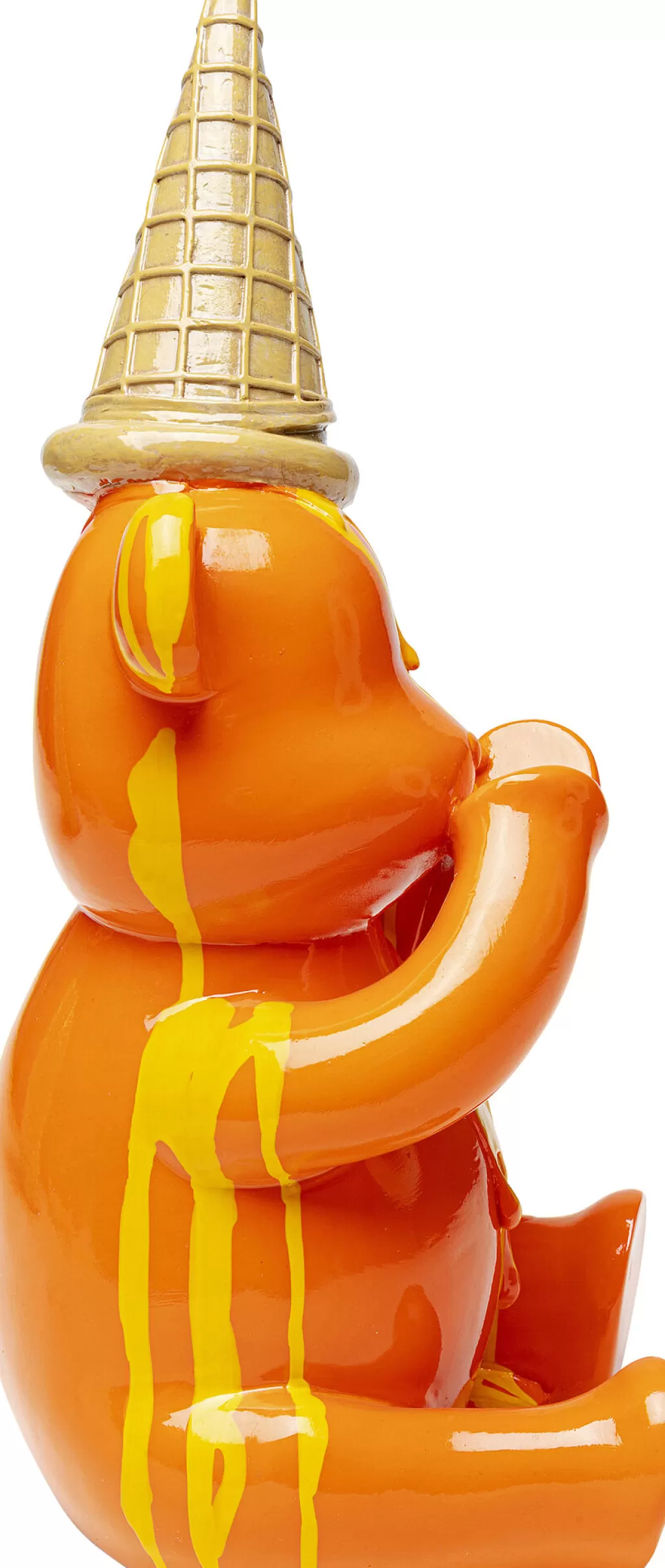 Koriste-Esineet>KARE Design Sitting Gelato Bear Karhu Oranssi 37cm