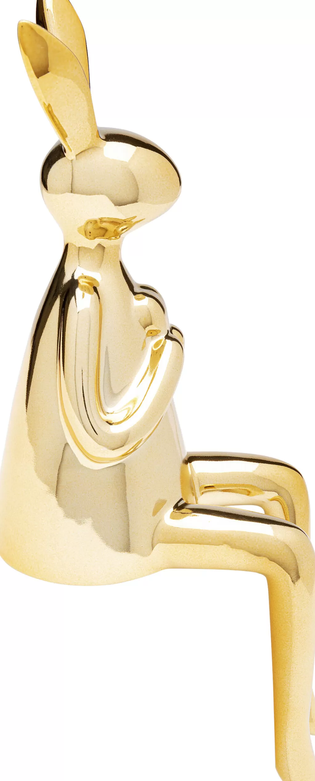 Koriste-Esineet>KARE Design Sitting Rabbit Heart Jänis, Pupu, Koriste-esine Kulta 29cm