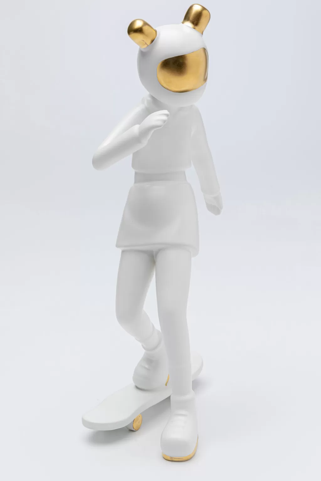 Koriste-Esineet>KARE Design Skating Astronaut - Skeittaava Astronautti Valkoinen Korste-esine 33cm