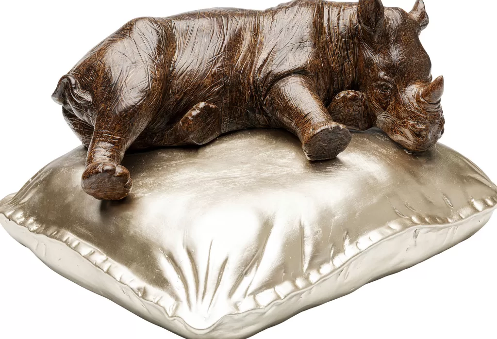 Koriste-Esineet>KARE Design Sleeping Rhino Sarvikuono Koriste-esine 37cm
