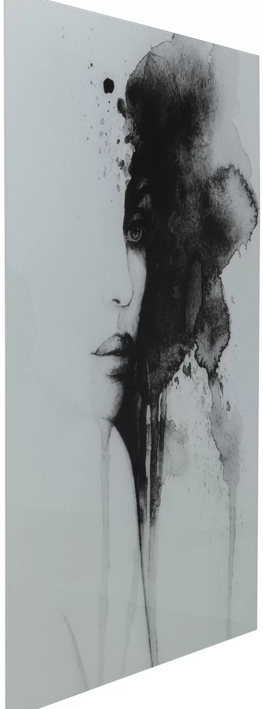 Taulut>KARE Design Smokey Face Lasitaulu 100x150cm