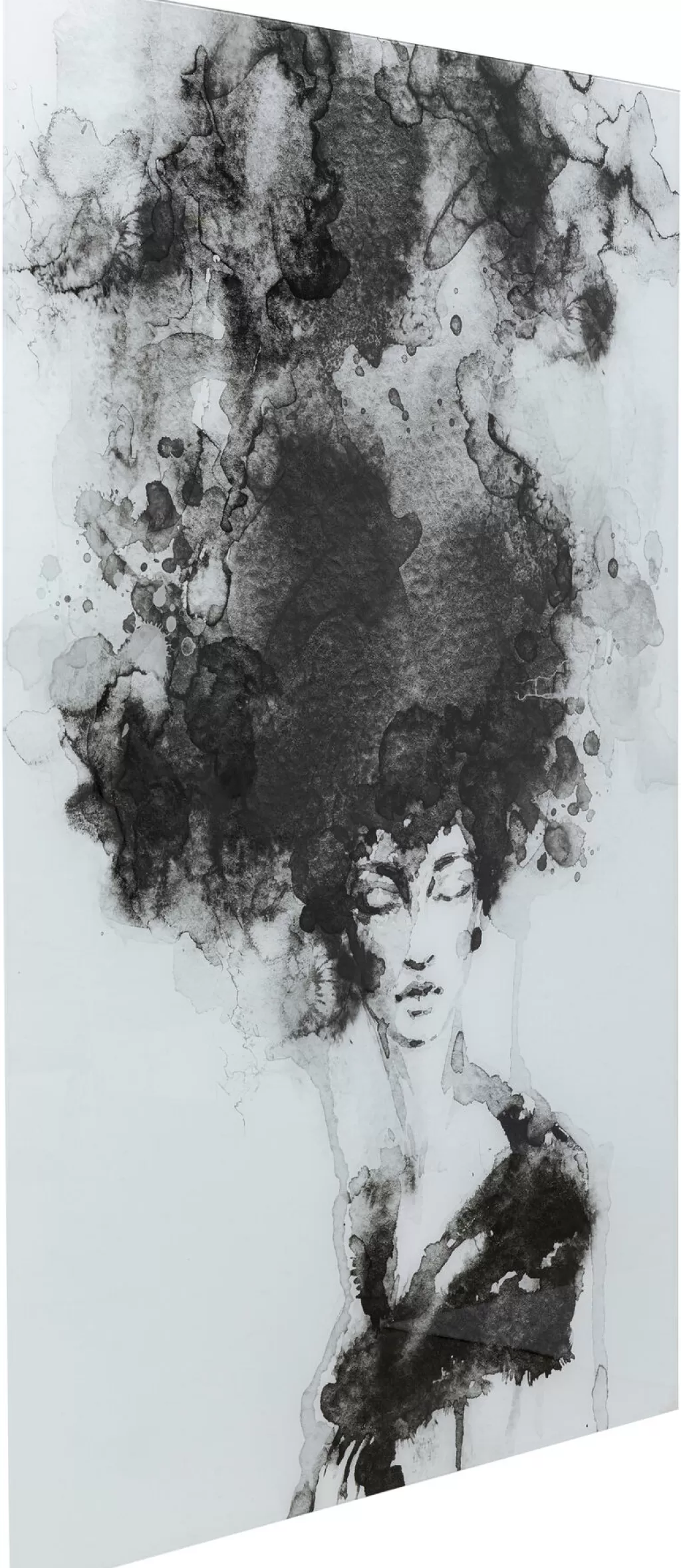 Taulut>KARE Design Smokey Hair Lasitaulu 100x150cm