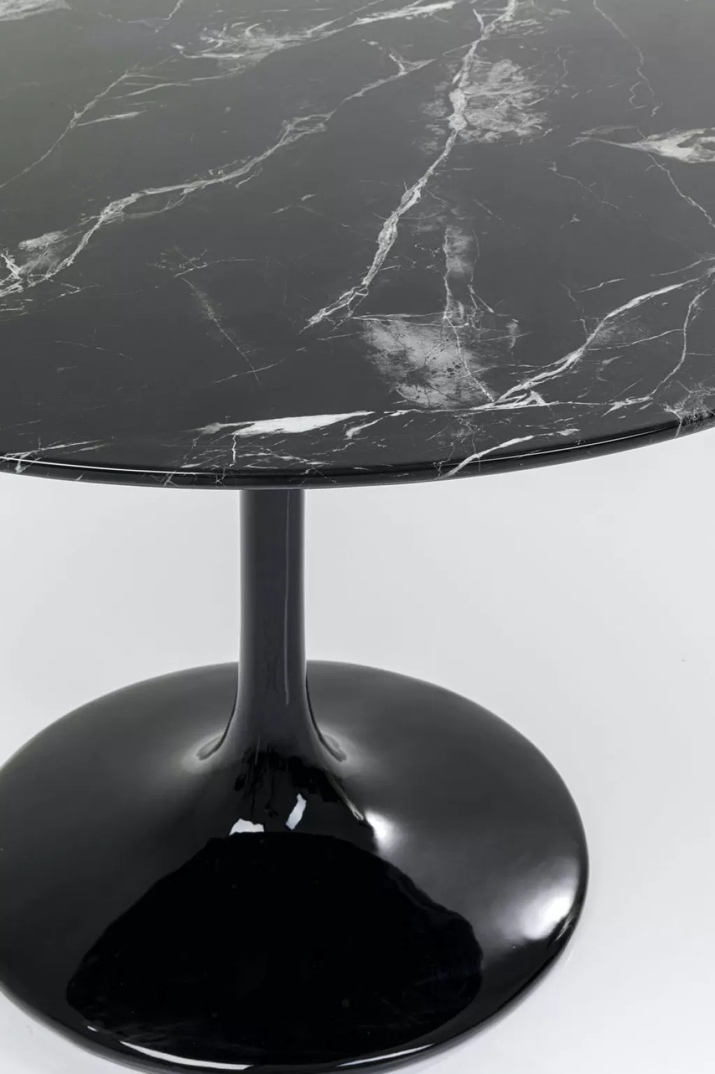 Pöydät>KARE Design Solo Marble Pöytä, Musta Ø110cm