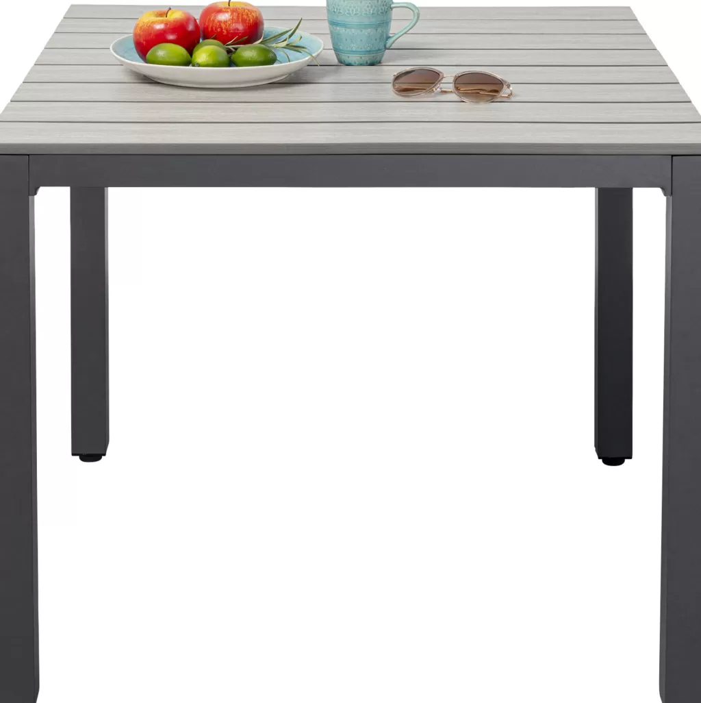 Pöydät>KARE Design Sorrento Pöytä, Ulkokaluste, Harmaa 80x80cm