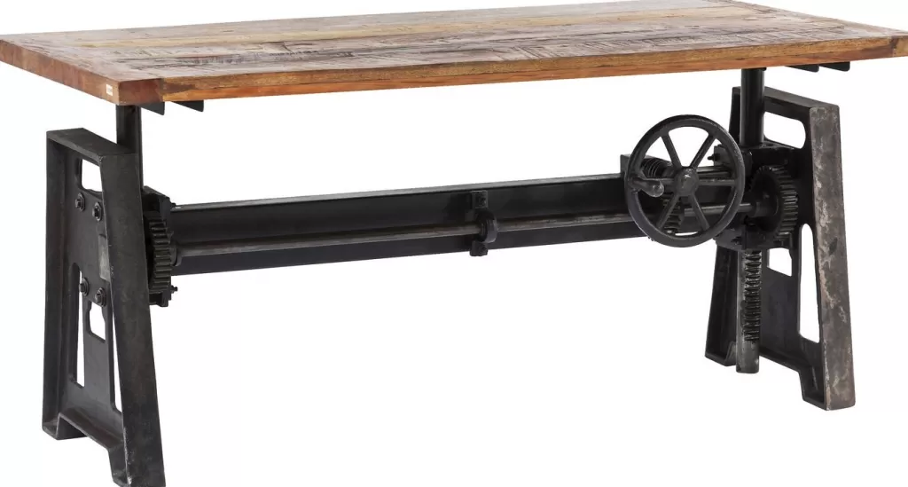 Pöydät>KARE Design Steamboat Econo Pöytä 80x160cm, Korkeus Säädettävissä