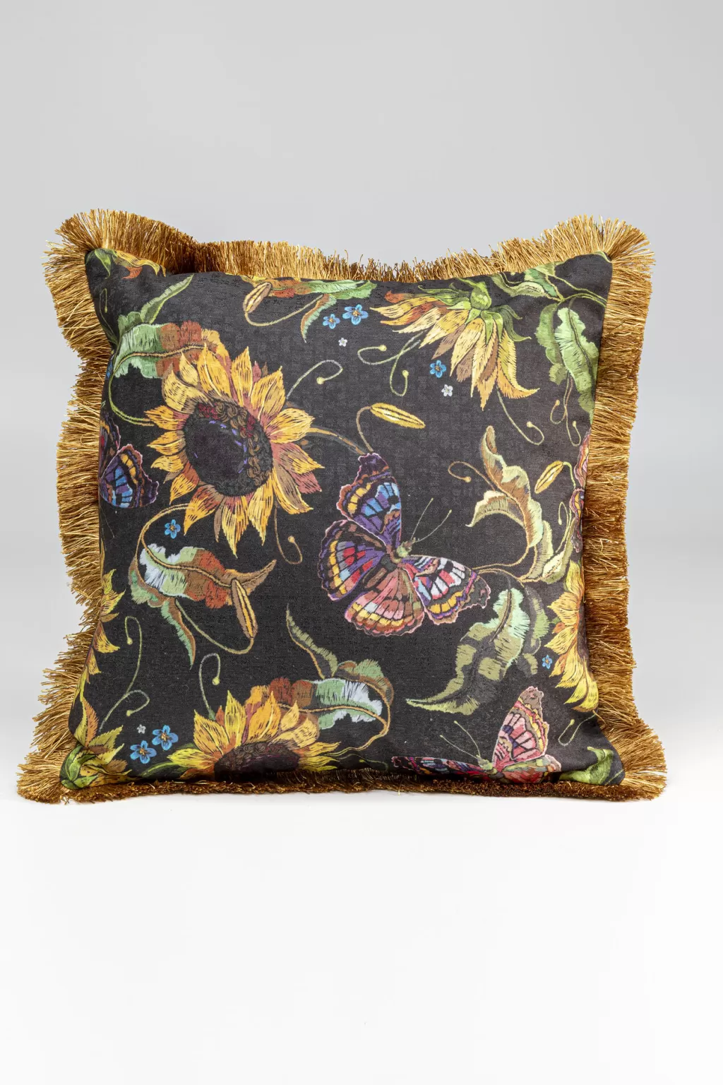 Sisustustyynyt | Olohuone>KARE Design Sunflower Fringe Tyyny 45x45cm