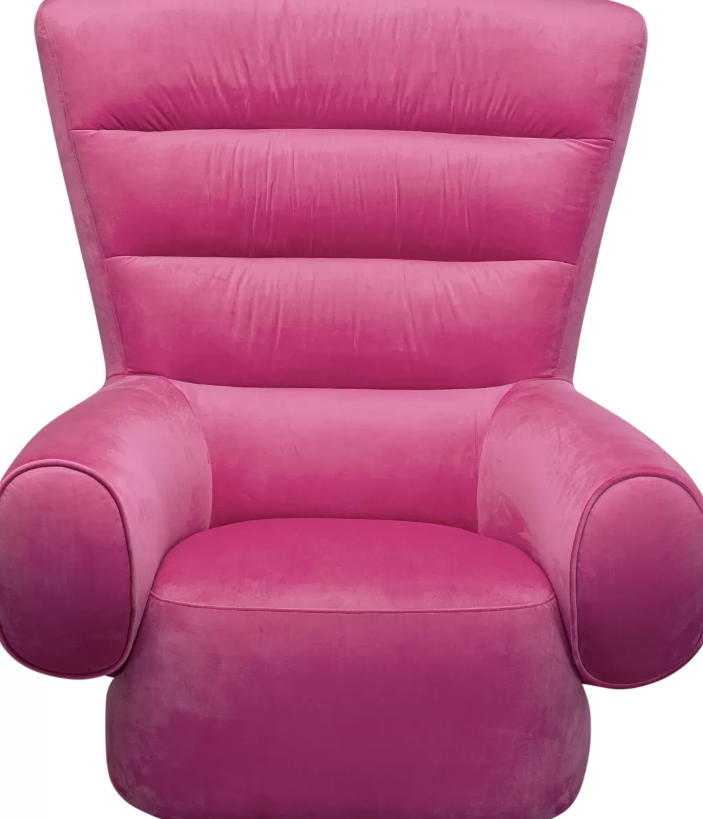 Olohuone | Nojatuolit>KARE Design Sweep Pink Nojatuoli, Pinkki